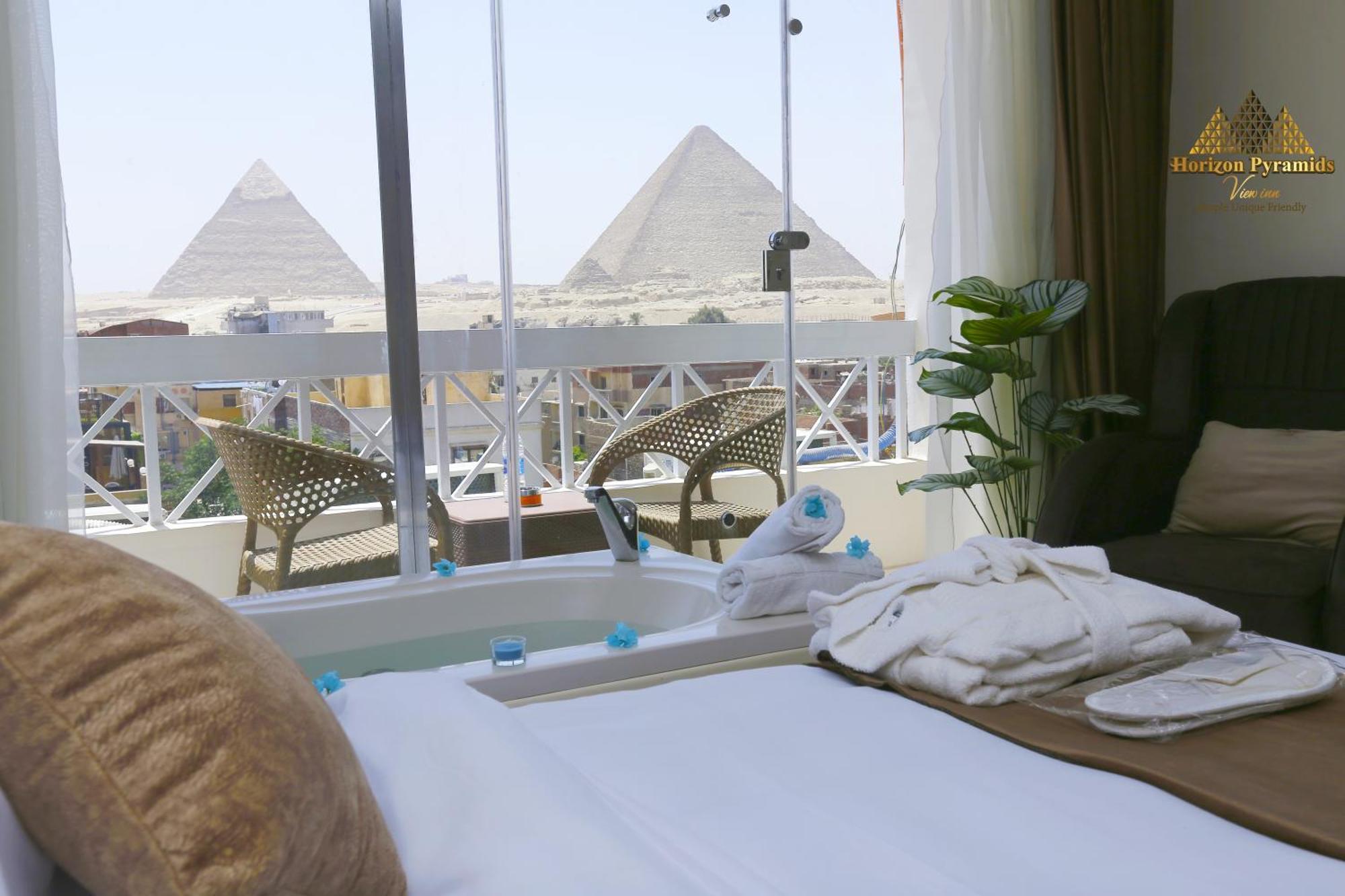 Horizon Pyramids View *