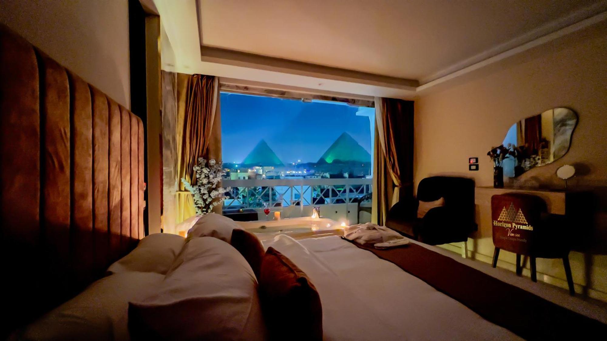 Horizon Pyramids View